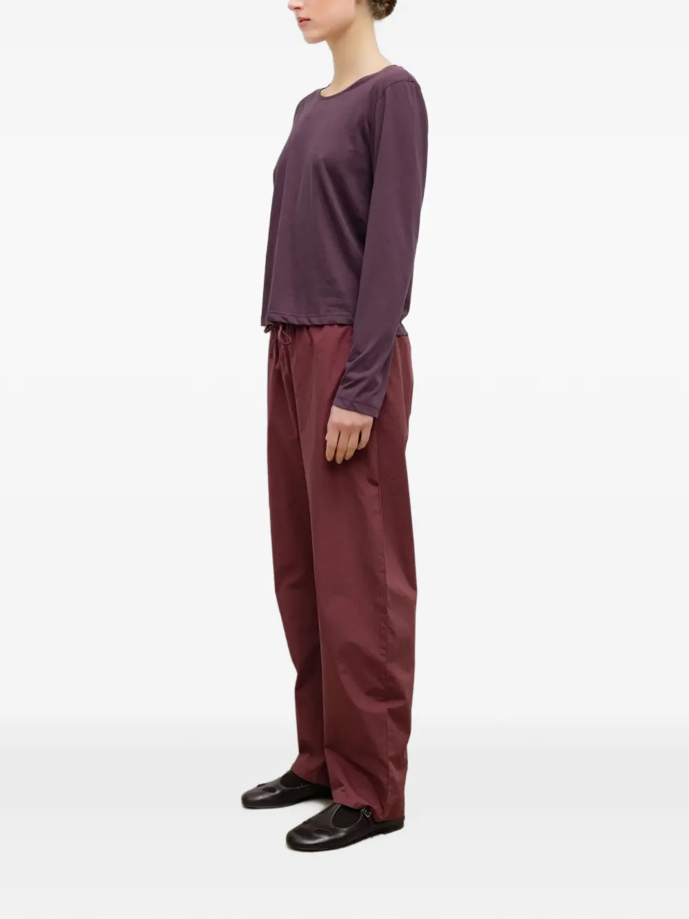 LESET Kyoto broek met trekkoord Rood
