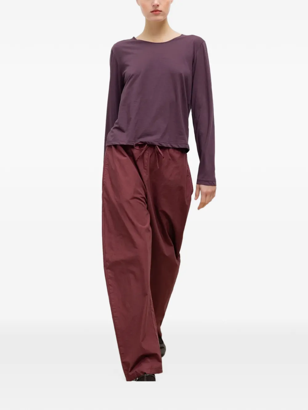 LESET Kyoto broek met trekkoord Rood