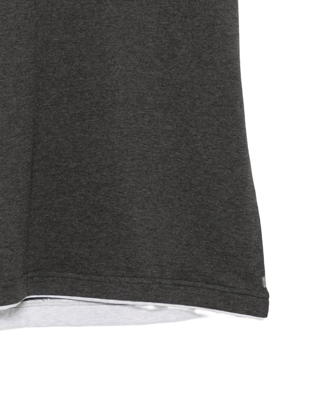 Eleventy Gelaagd poloshirt Grijs
