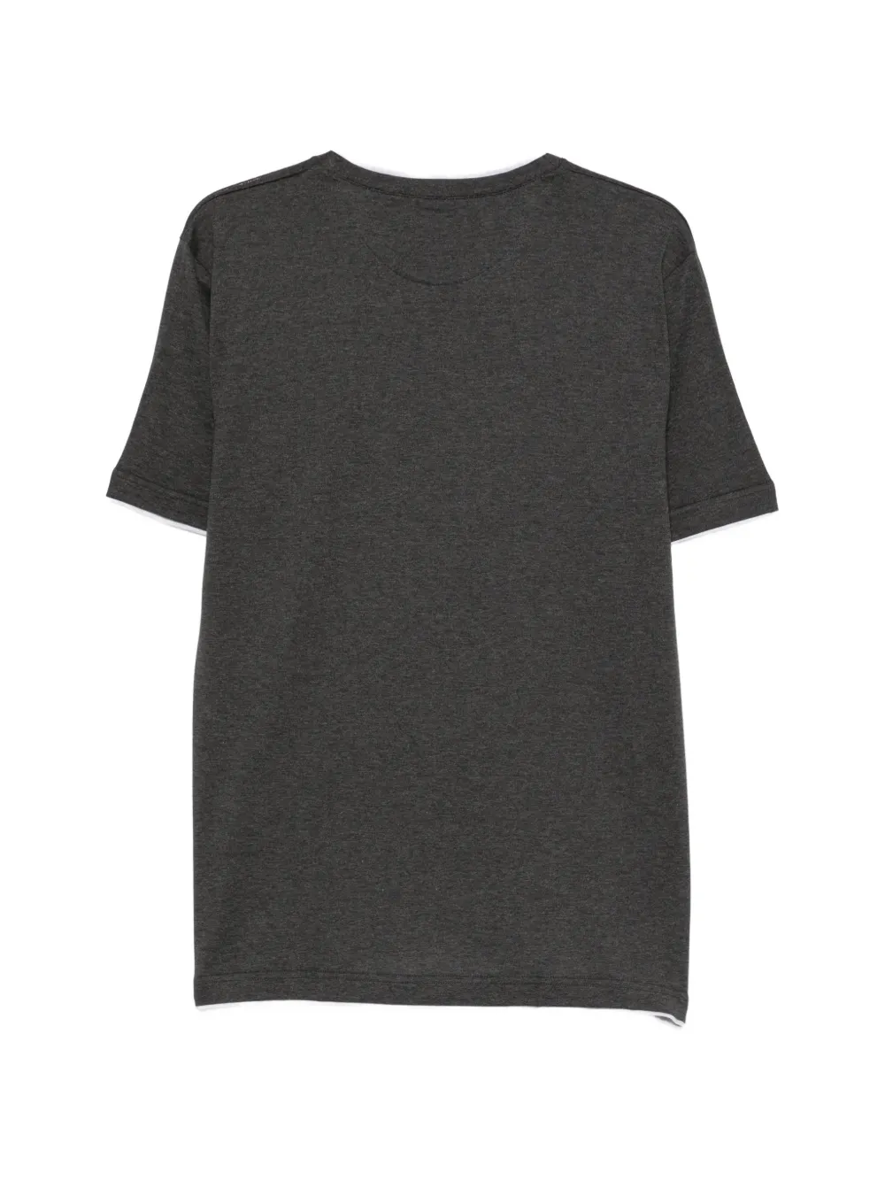 Eleventy Gelaagd poloshirt Grijs
