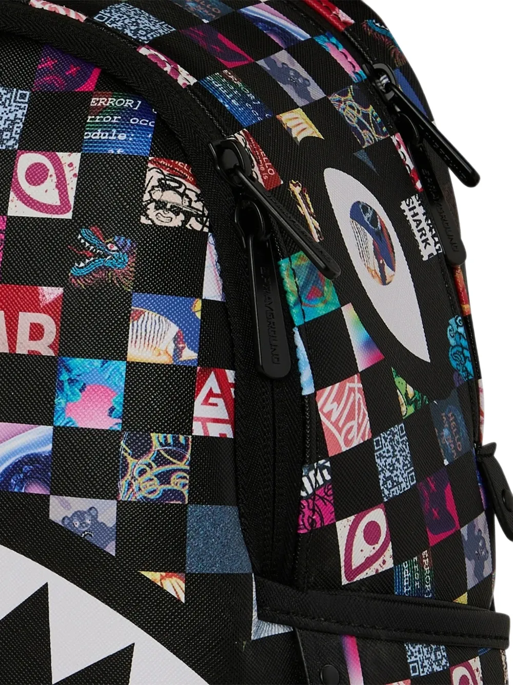 sprayground kid Sharkverse Universe Savage rugzak Zwart