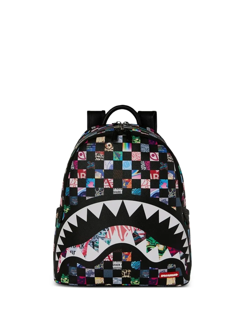 sprayground kid Sharkverse Universe Savage backpack - Nero