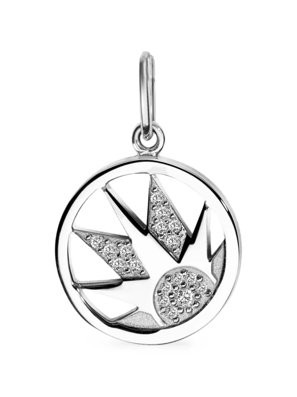 Loyal.e Paris Joie diamond charm - Silber