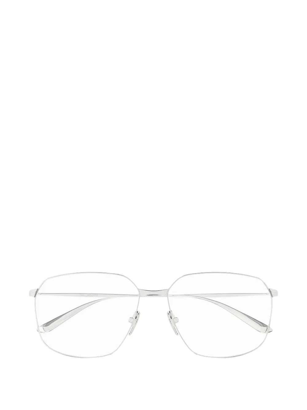 Balenciaga Eyewear Everyday bril met geometrisch montuur Zilver