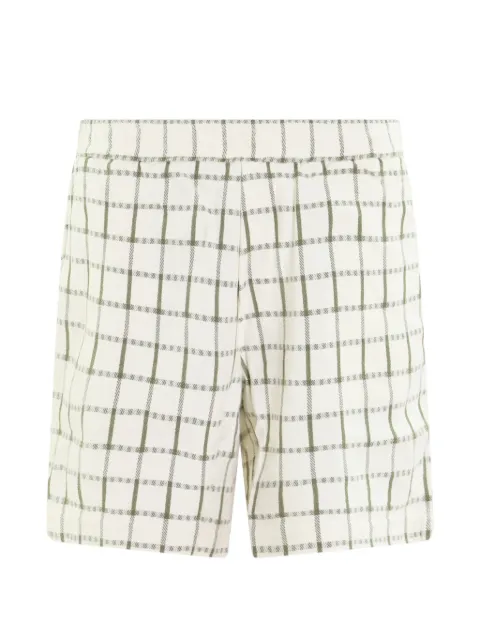 Bram’s Fruit Tea Cloth checked shorts