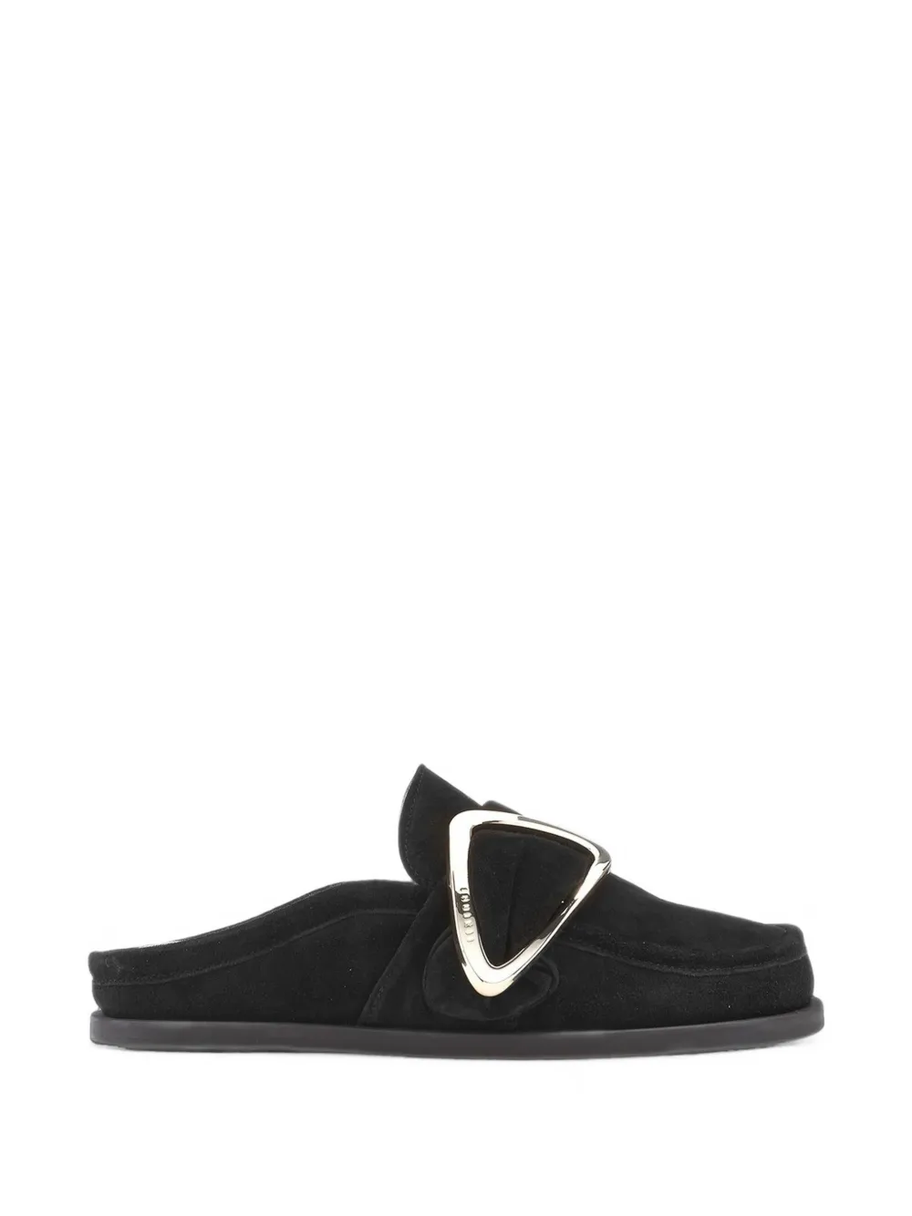 Inuikii buckle-detail suede mules - Noir Inuikii buckle-detail suede mules - Noir