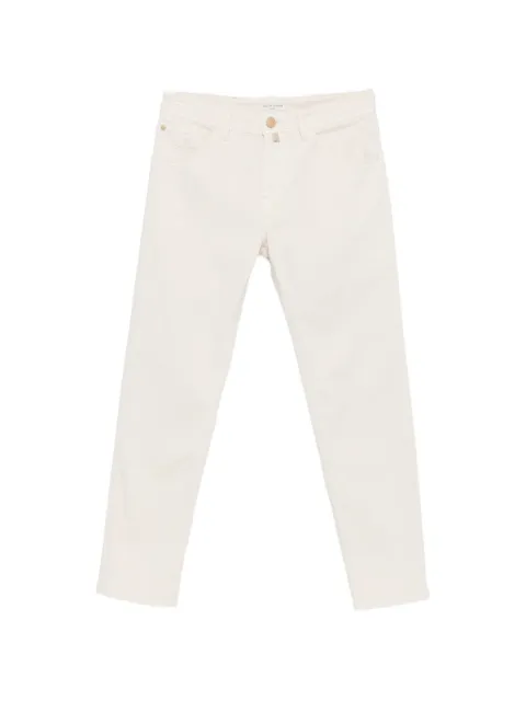 Jacob Cohën logo-patch straight-leg jeans