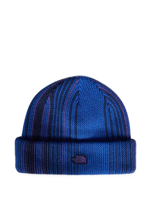 The North Face logo-embroidered beanie hat