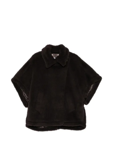 Max Mara side-pocket cape