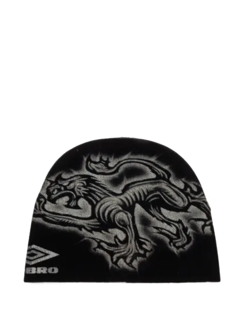 UMBRO graphic-print beanie hat