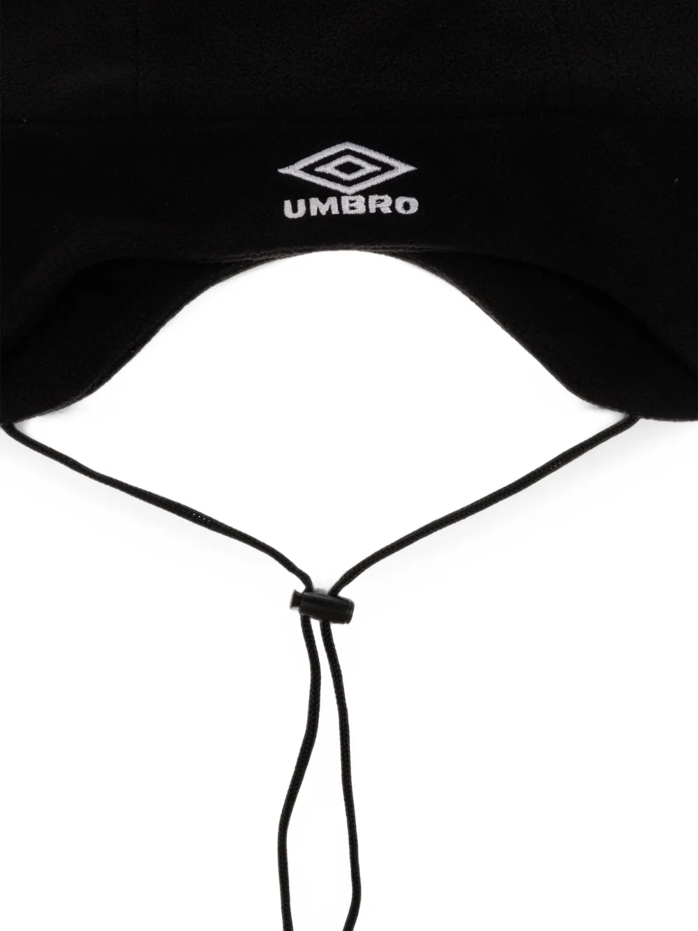 UMBRO x Slam Jam muts met trekkoord en geborduurd logo Zwart