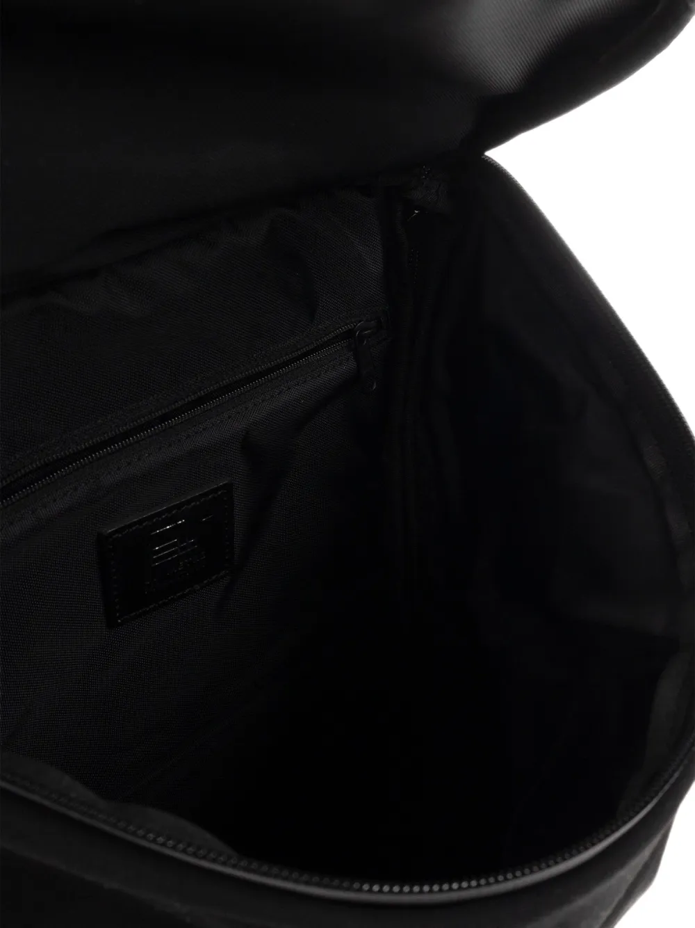Yohji Yamamoto GB LEA NY-B Drape rugzak met vlakken Zwart