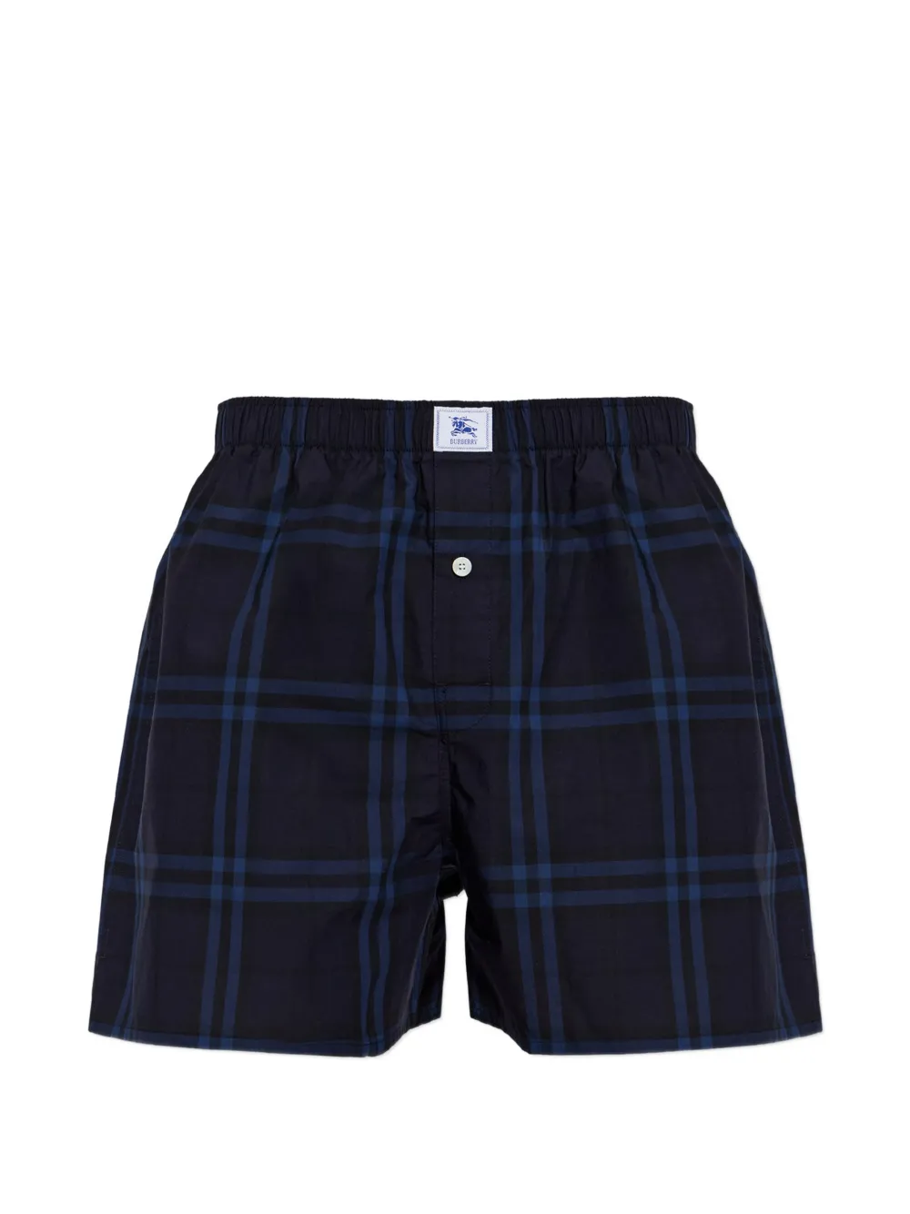 Burberry Check cotton boxer shorts - Nero