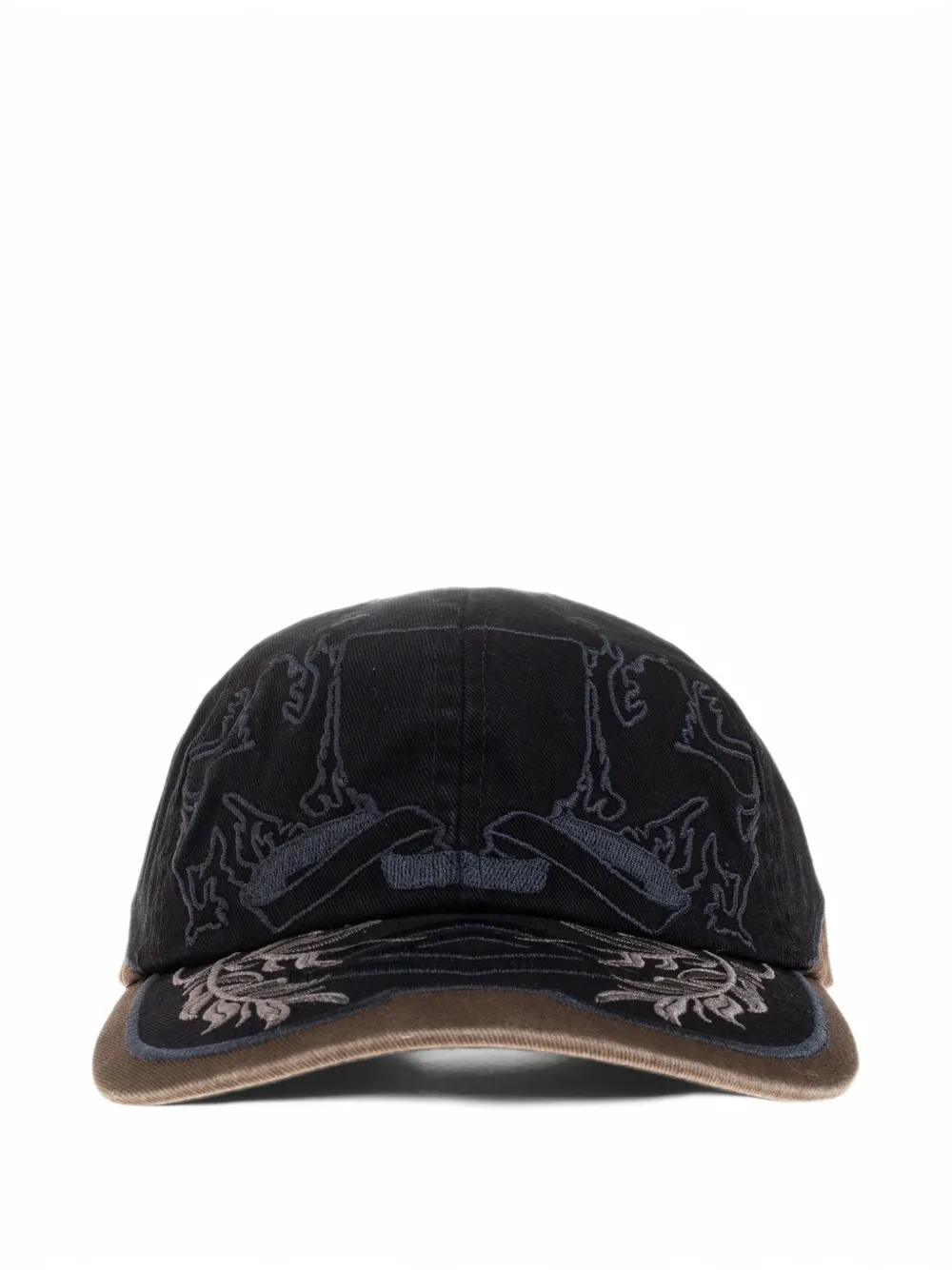 UMBRO x Slam Jam Laurel embroidered panelled cap