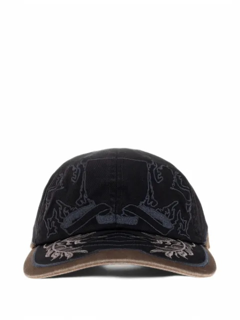 UMBRO x Slam Jam Laurel embroidered panelled cap