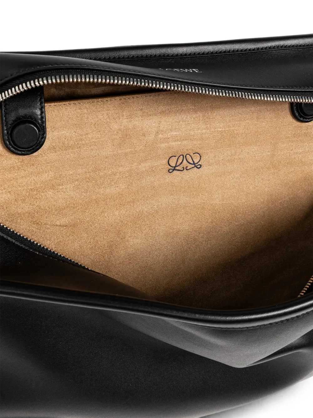 LOEWE XL Amazona 180 leren shopper Zwart
