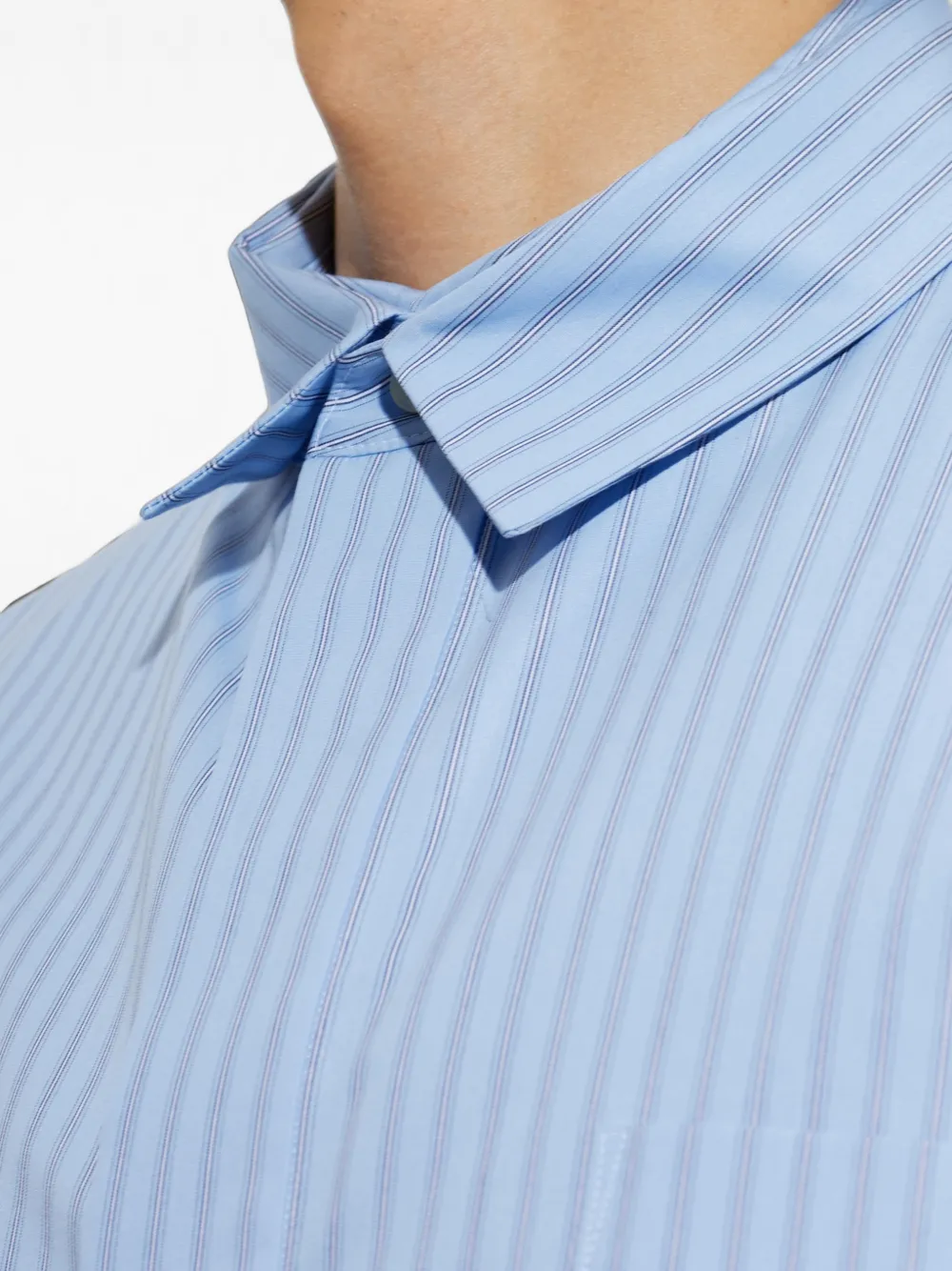 sacai Gestreept overhemd Blauw