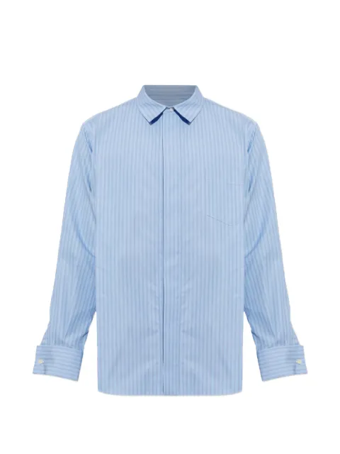 sacai striped shirt