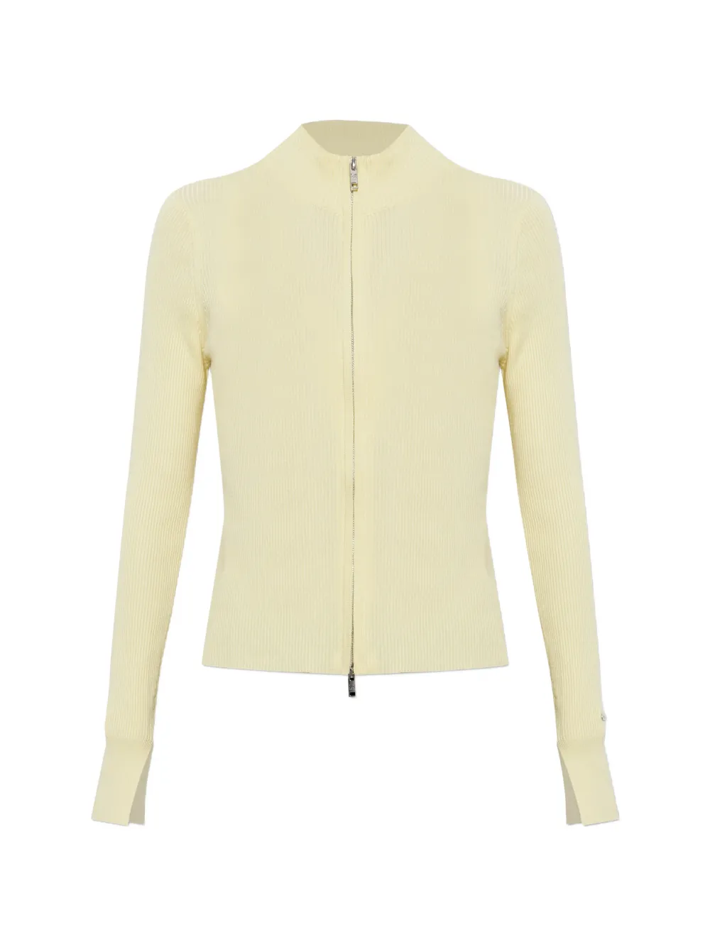 P.E Nation Solar ribbed zip-up cardigan - Giallo
