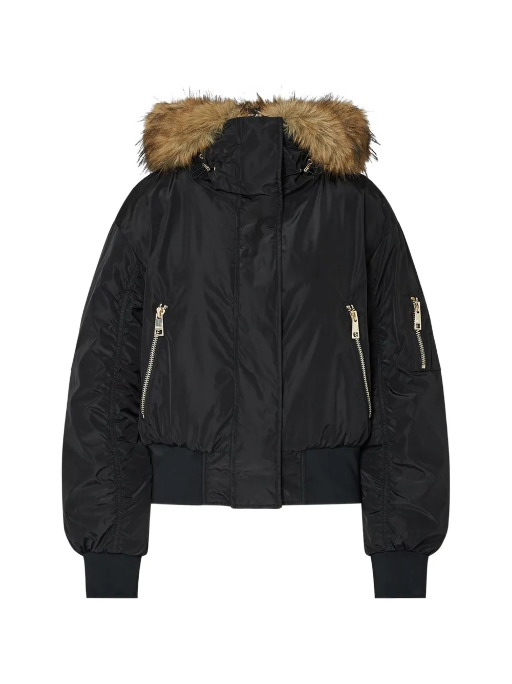 LIU JO hooded bomber jacket - Nero