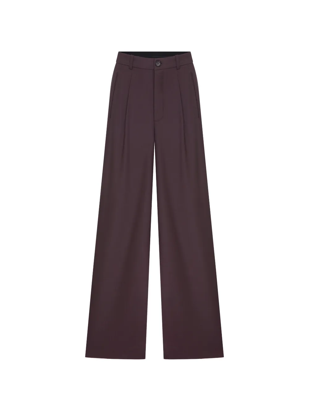 MEGUSTA pleated high-waisted trousers