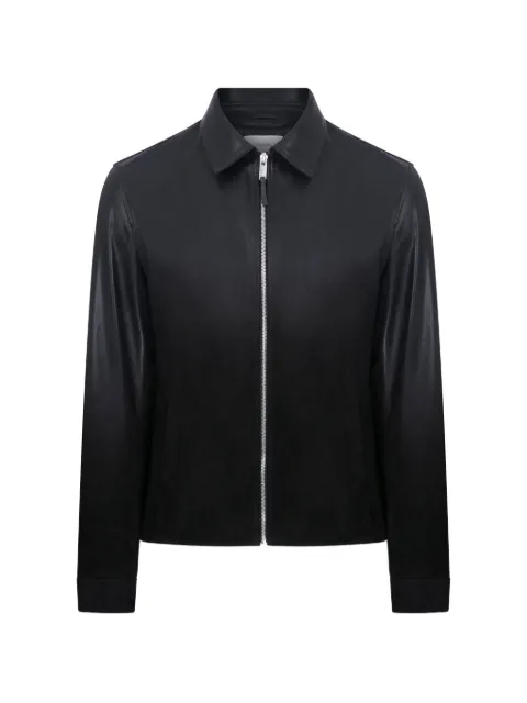 MEGUSTA  degradé suede leather jacket