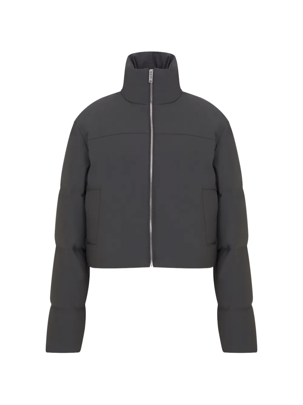 MEGUSTA veste imperméable raccourcie - Gris
