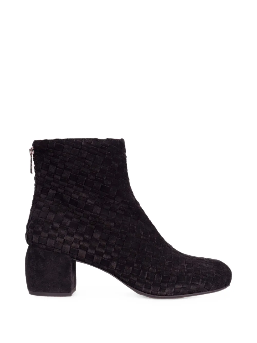 AGL Tina woven-design ankle boots - Noir AGL Tina woven-design ankle boots - Noir