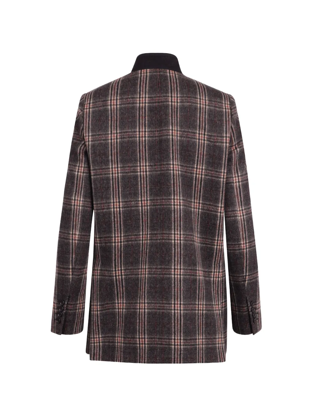 Max Mara Geruite blazer Grijs