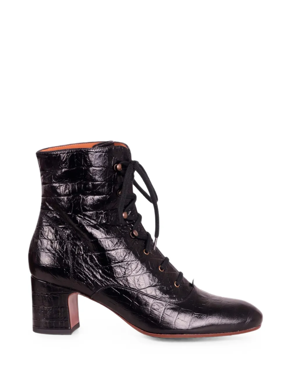 Chie Mihara Nedeya croc-effect ankle boots - Noir Chie Mihara Nedeya croc-effect ankle boots - Noir