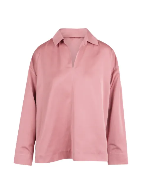 'S Max Mara embellished-cuff V-neck blouse