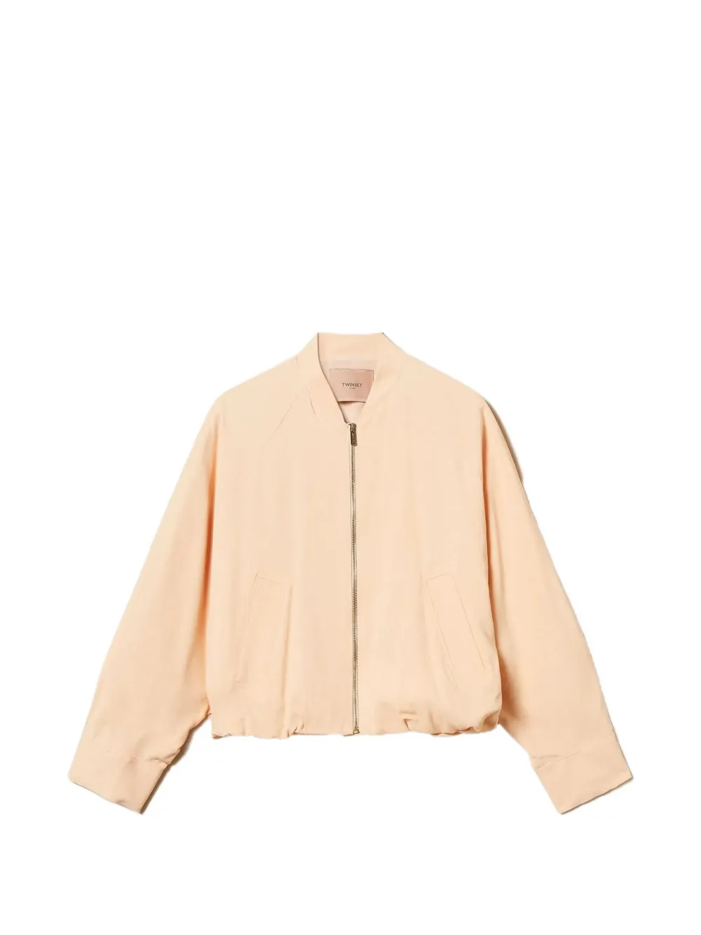 TWINSET bomber jacket with kimono sleeves - Rose