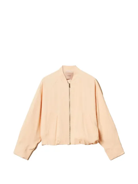 TWINSET bomber jacket with kimono sleeves
