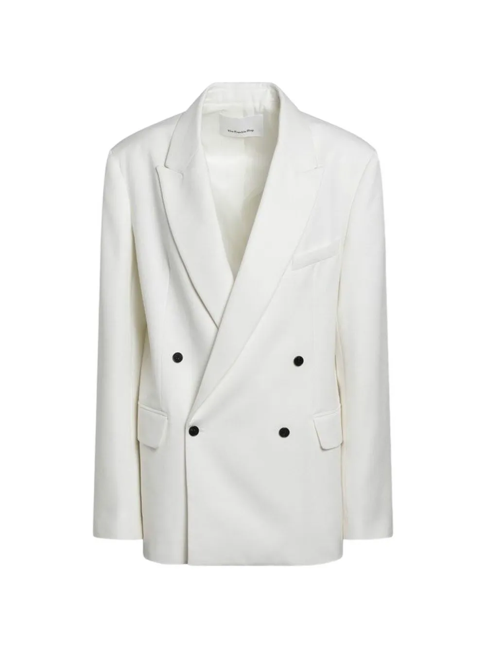 The Frankie Shop double-breasted blazer - Blanc The Frankie Shop double-breasted blazer - Blanc