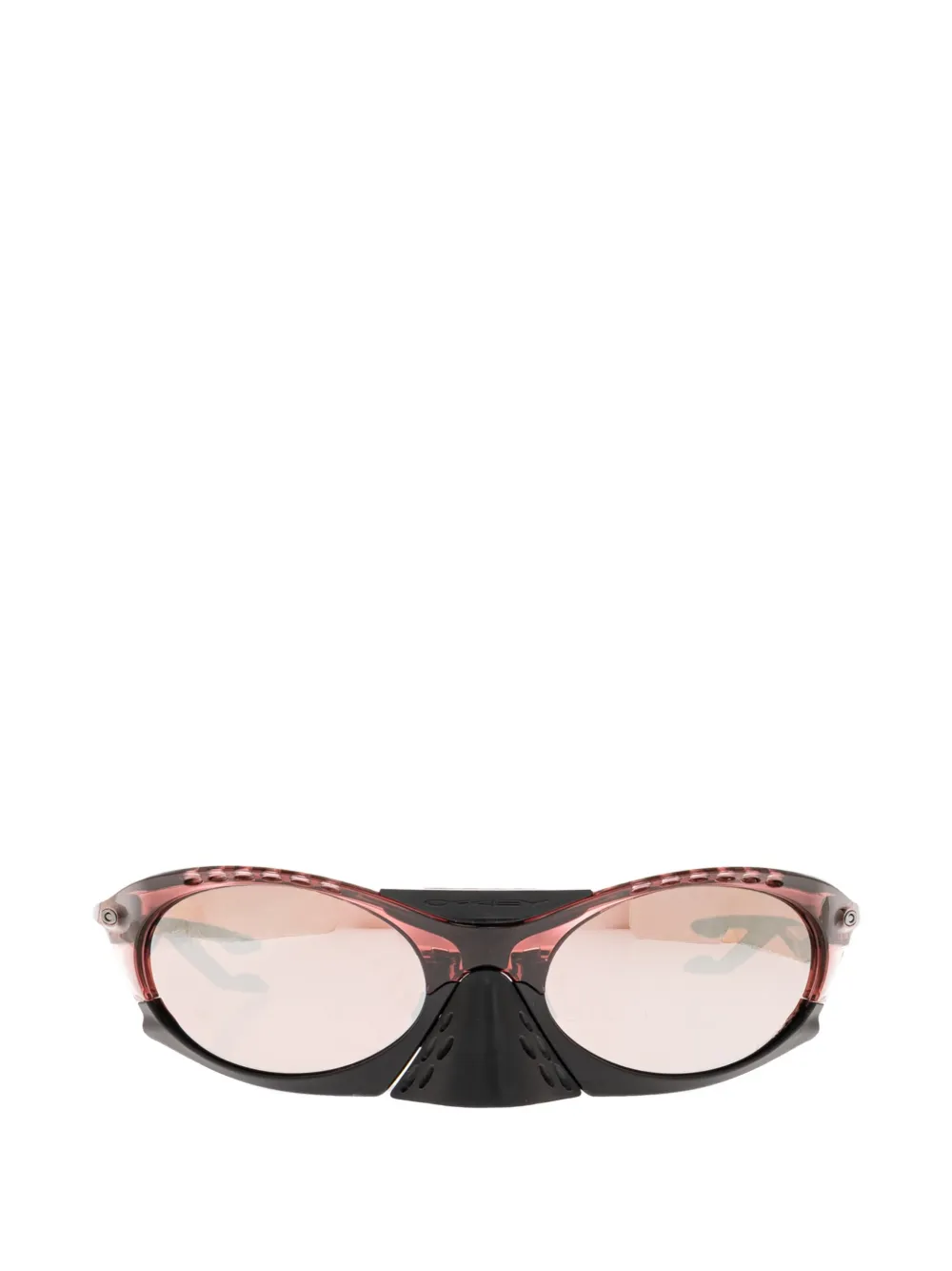 Oakley Plantaris Sonnenbrille mit geometrischem Gestell - Rot