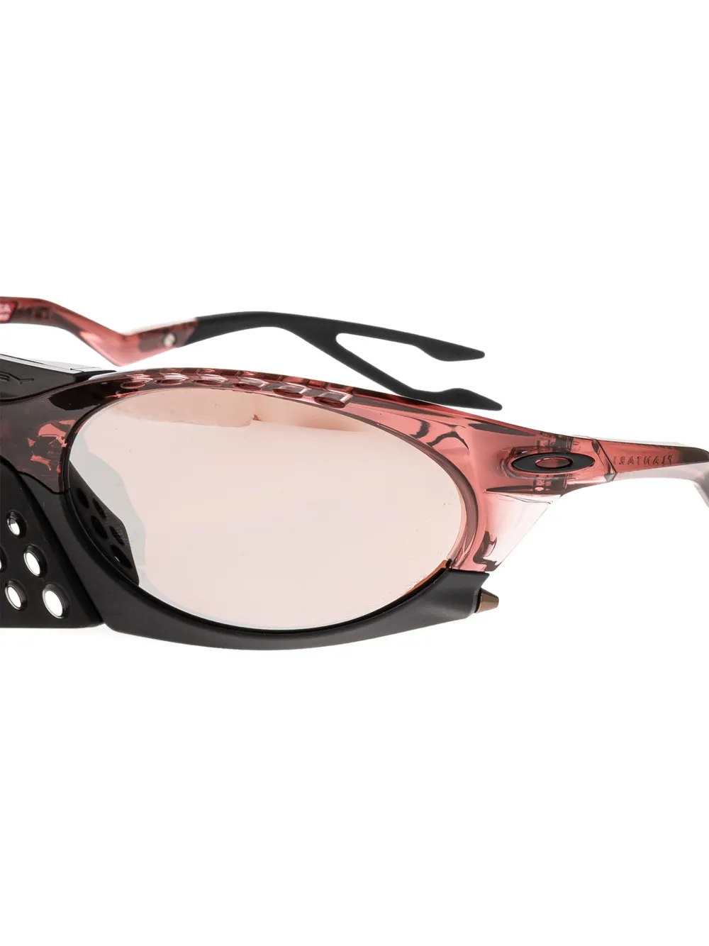 Oakley Plantaris zonnebril met geometrisch montuur Rood