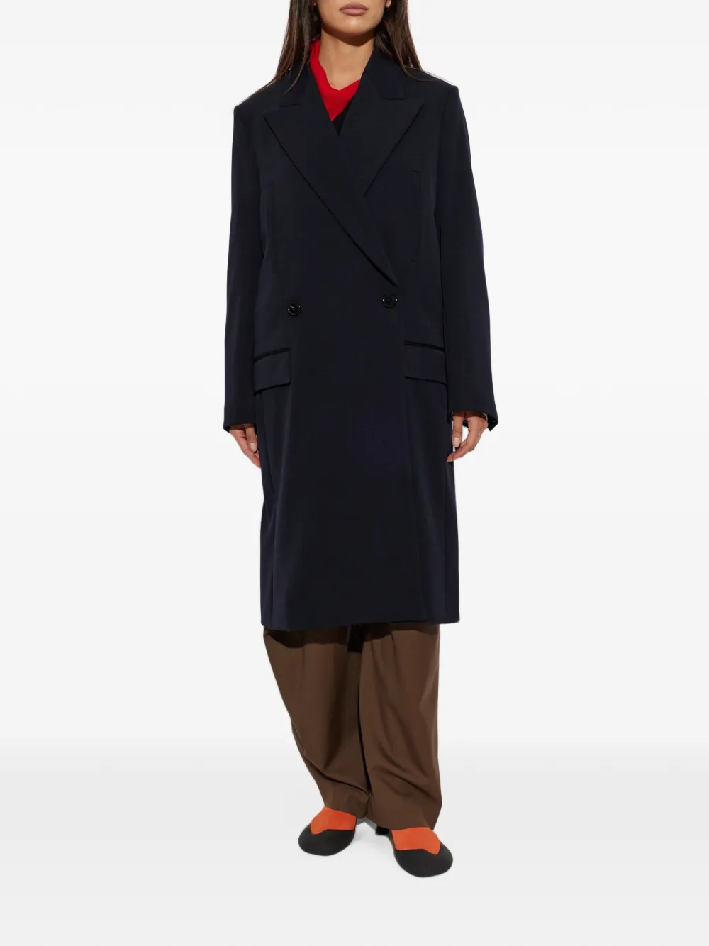 LOEWE Jas met enkele rij knopen Blauw