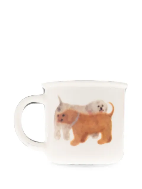 CARNE BOLLENTE graphic-print ceramic mug
