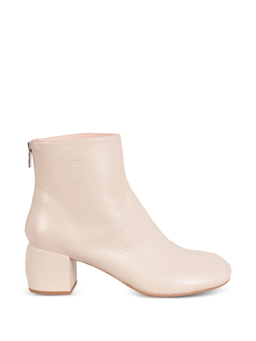 AGL Tina leather ankle boots - Toni neutri