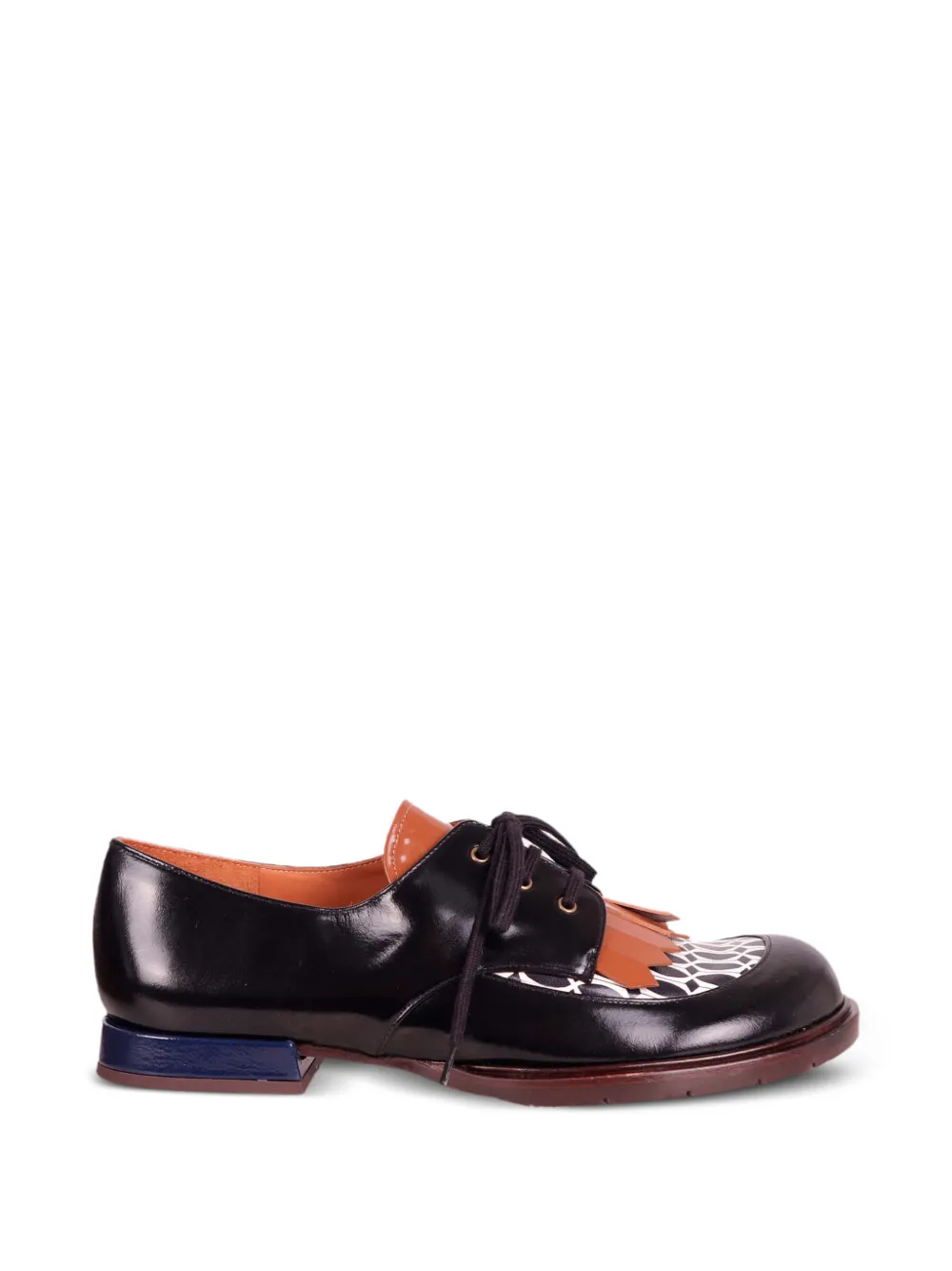 Chie Mihara chaussures Jeripa en cuir à franges - Noir Chie Mihara chaussures Jeripa en cuir à franges - Noir