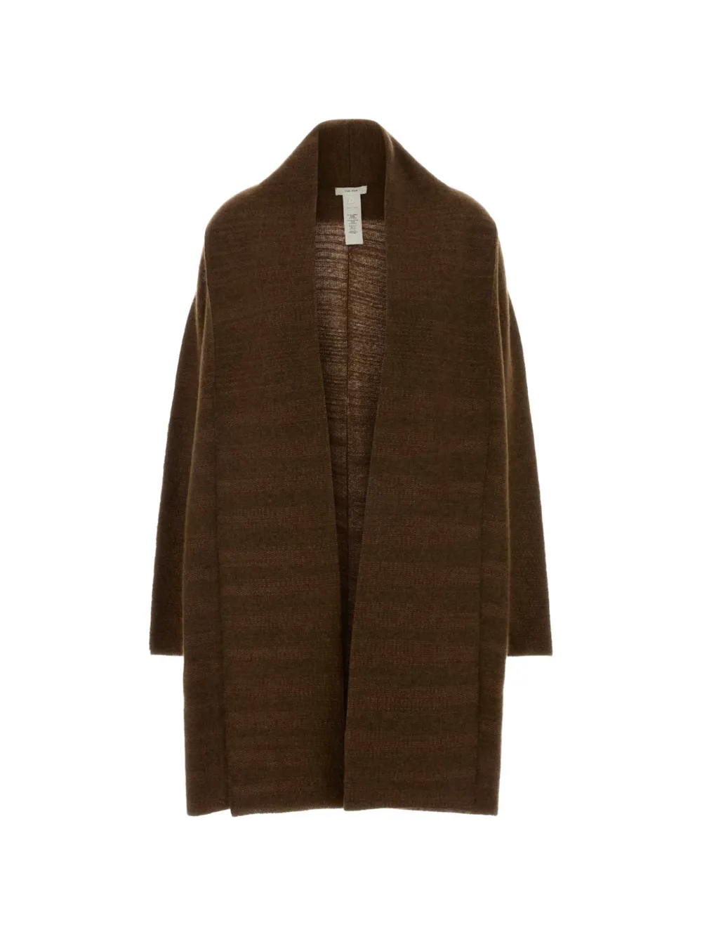 The Row chocolate cashmere-blend Novaan cardigan