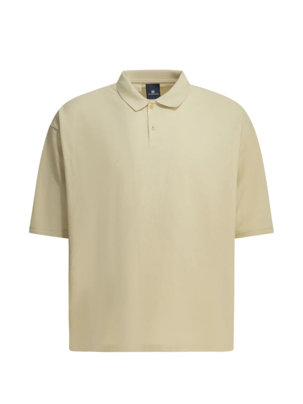 Levi's Blue Tab croppedw polo shirt - Weiß