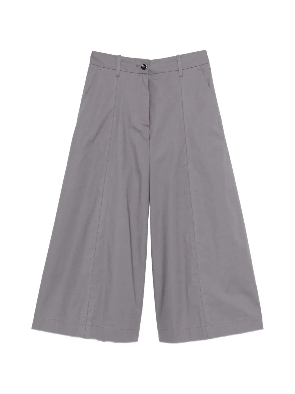 Nine In The Morning Fiammeta cotton trousers - Grigio