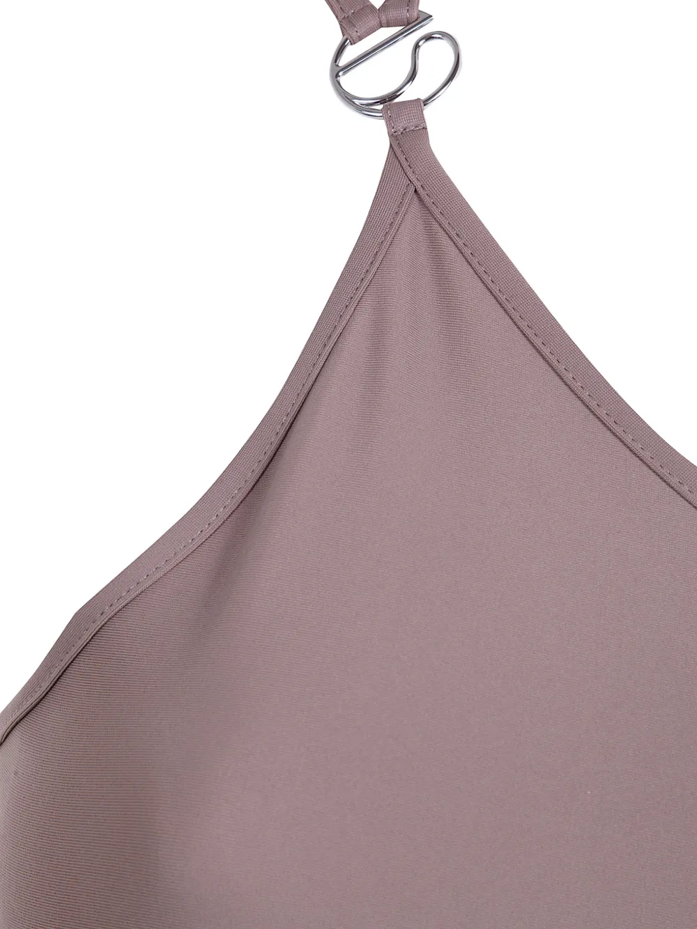 Coperni swipe-detail one-shoulder swimsuit Bruin