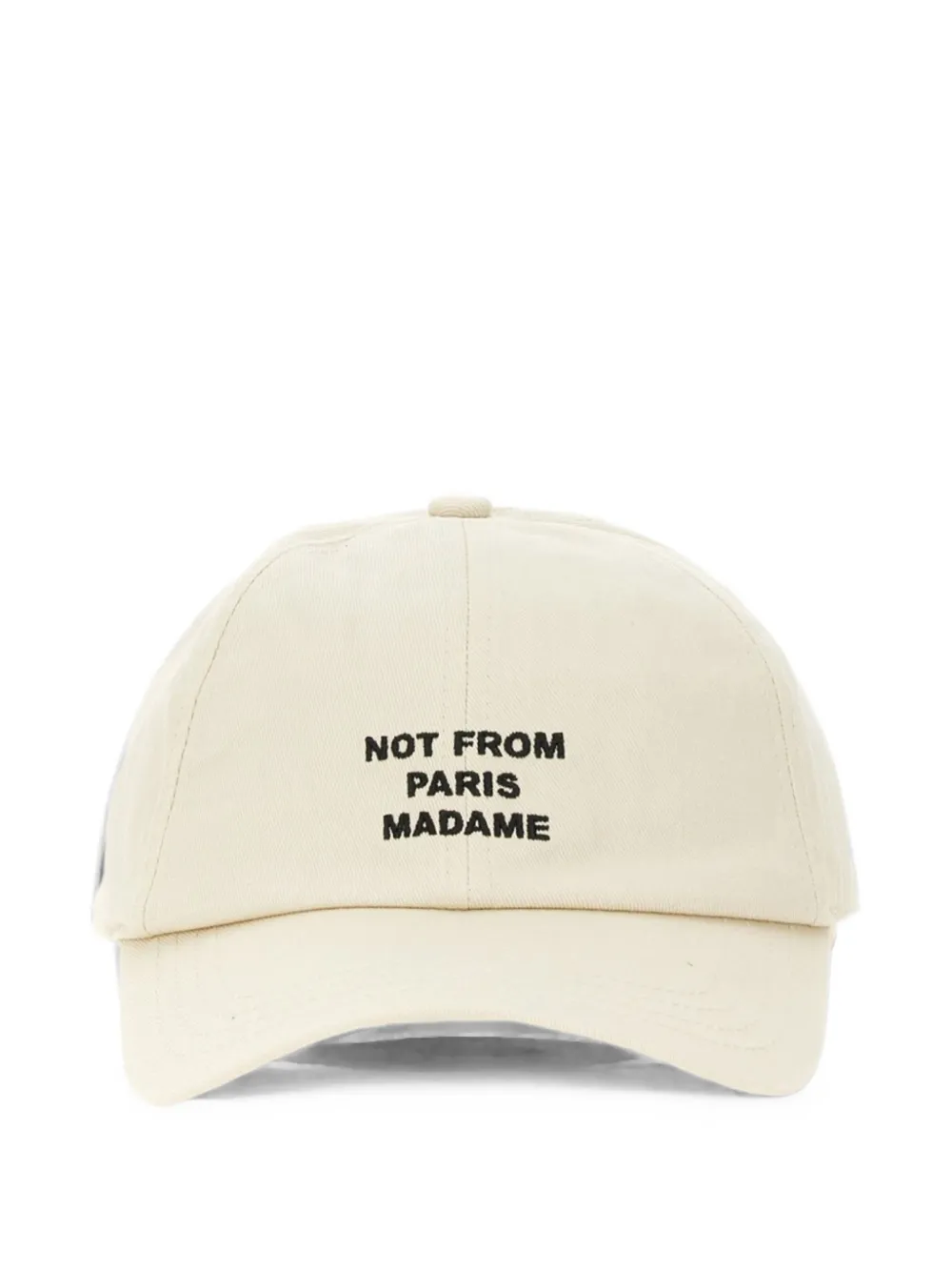 Drôle De Monsieur La Casquette embroidered baseball cap - Toni neutri