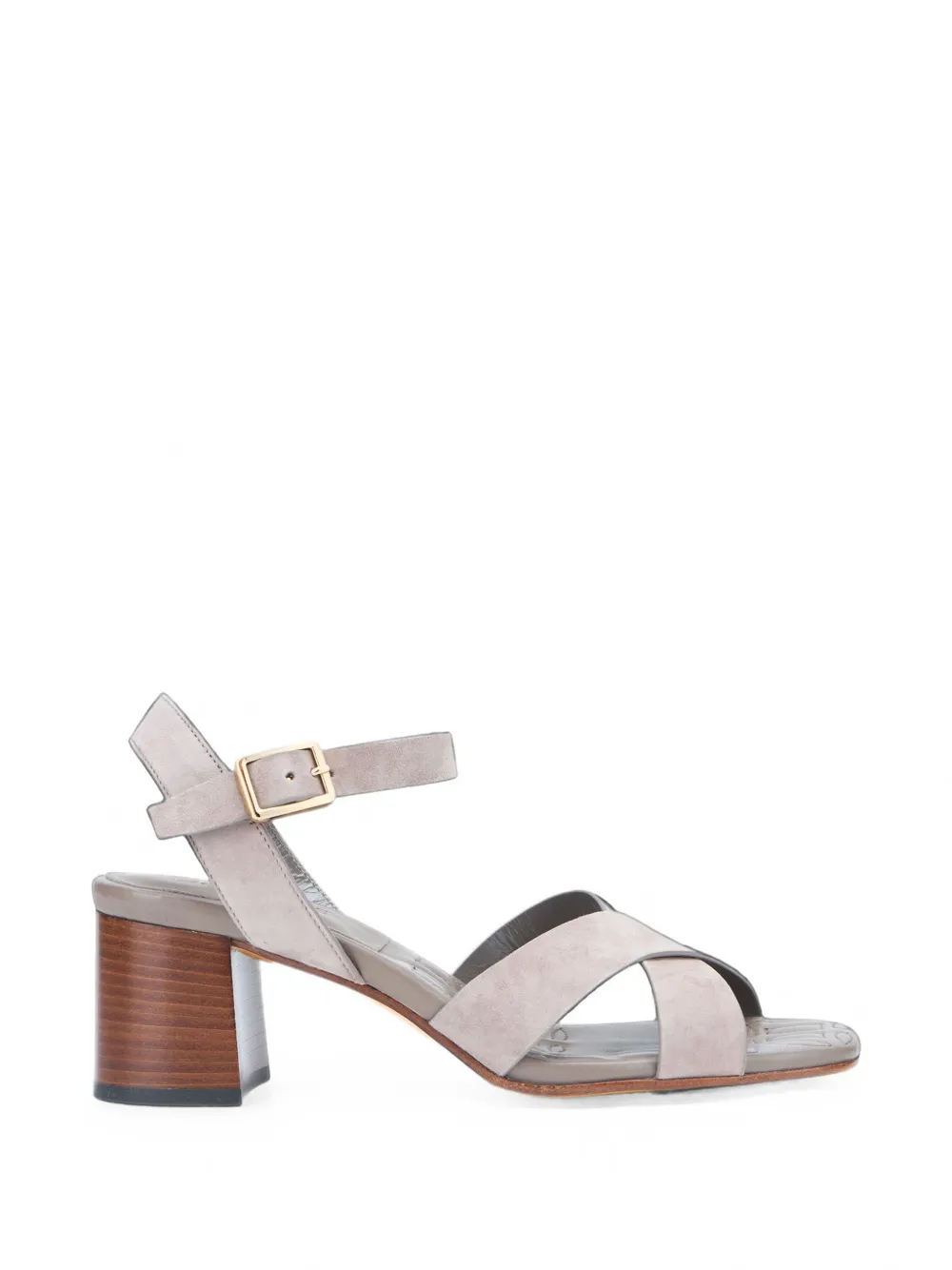 Doucal's criss-cross suede sandals