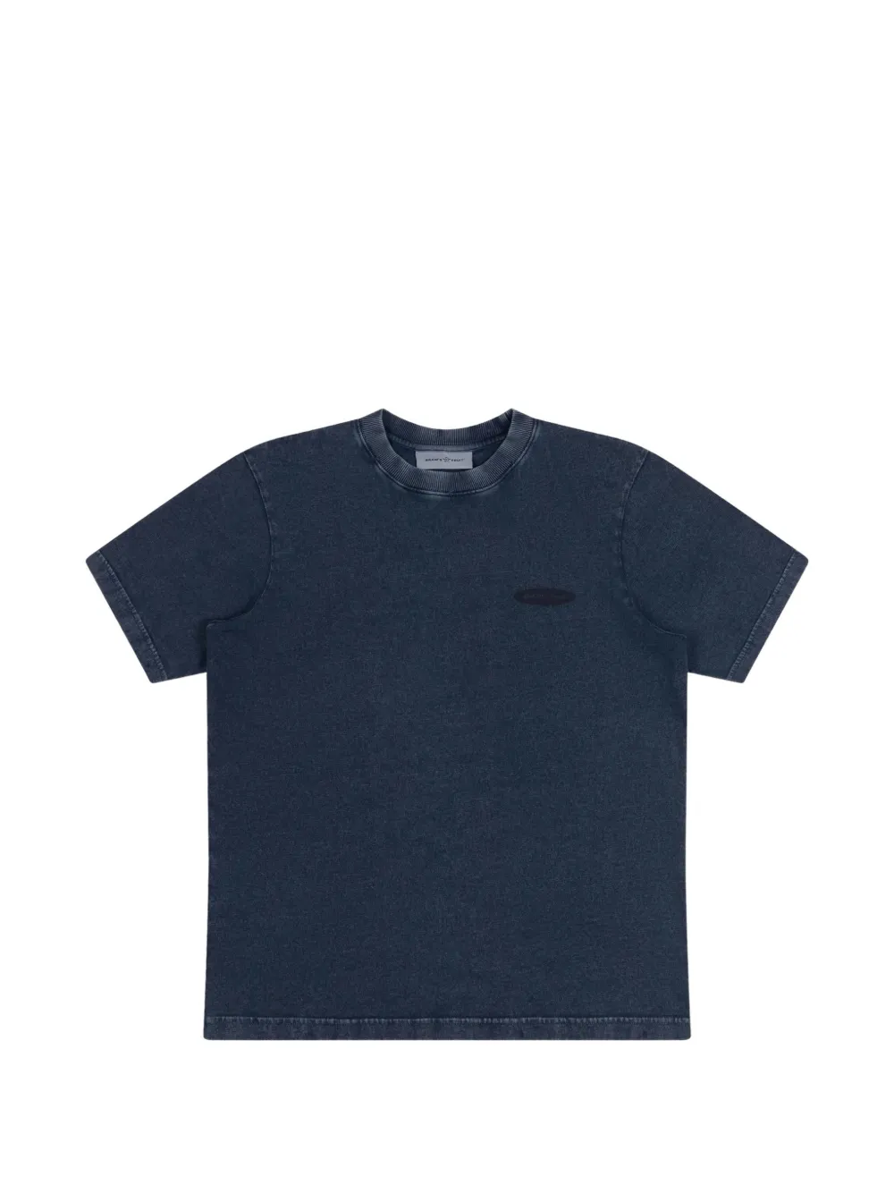 Bram’s Fruit slogan-print cotton T-shirt - Blu