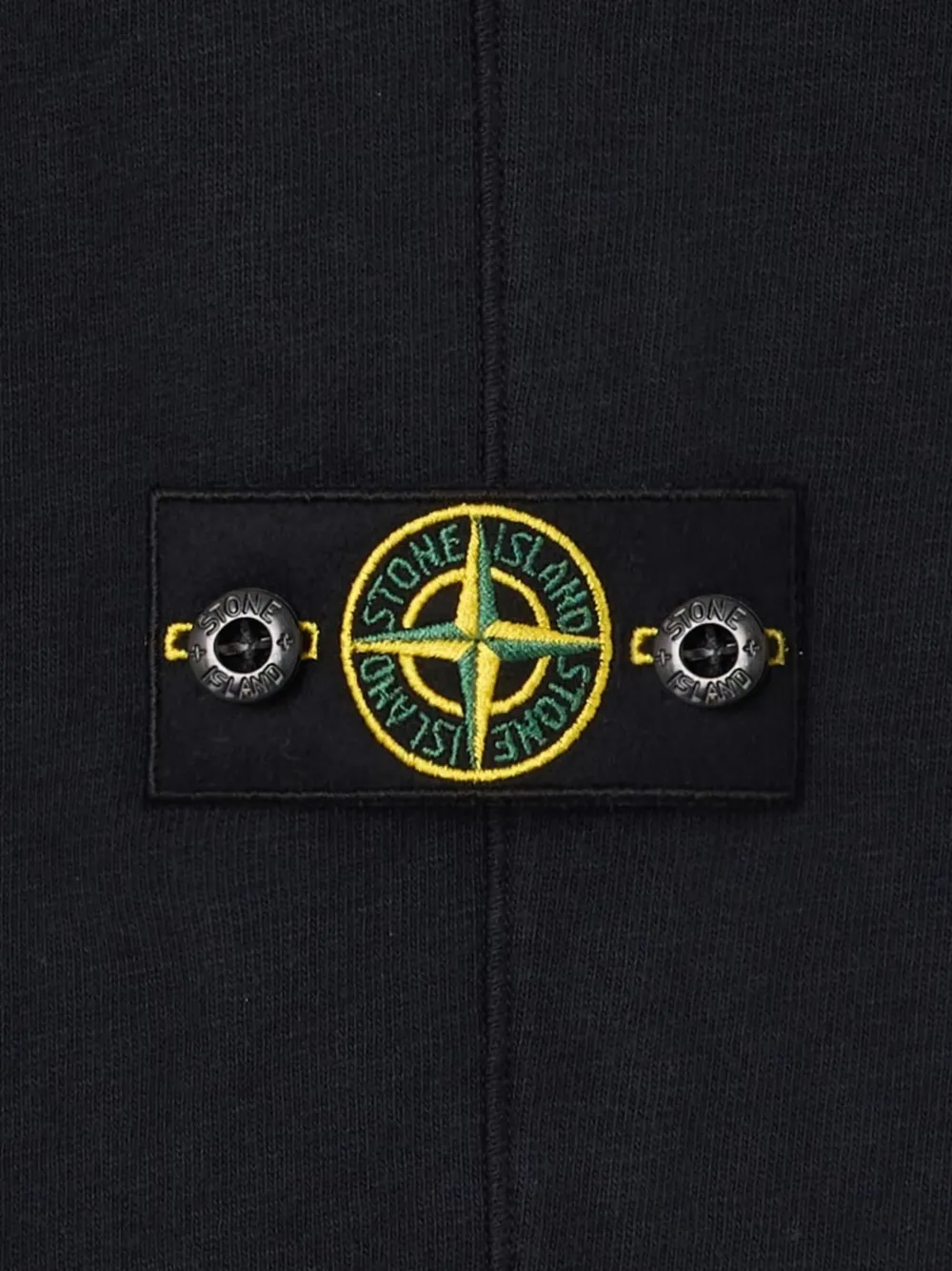 Stone Island Junior compass-patch track pants Zwart