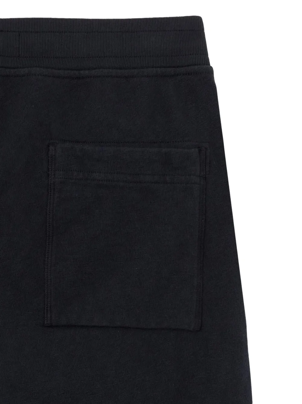 Stone Island Junior compass-patch track pants Zwart