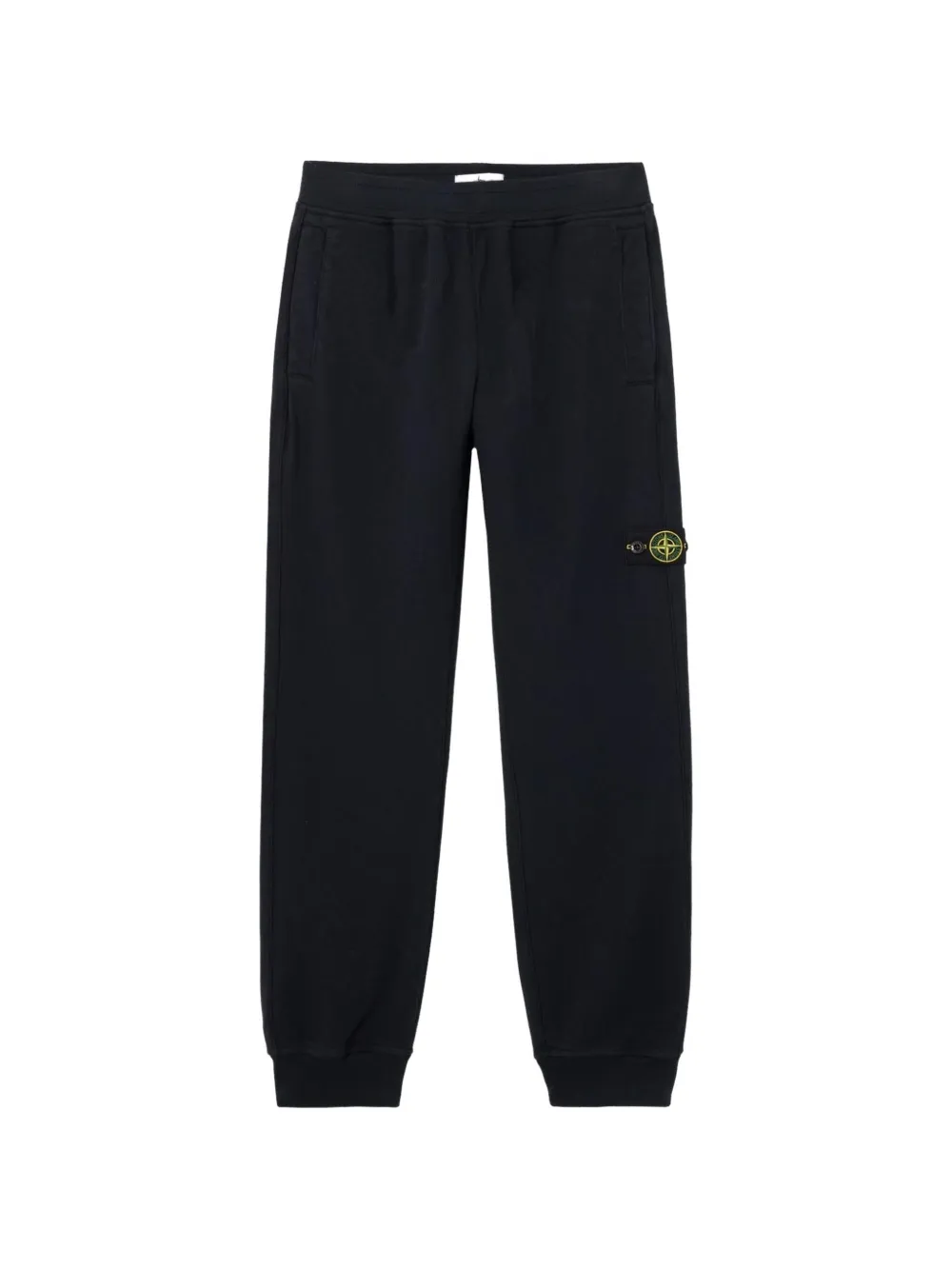 Stone Island Junior compass-patch track pants - Nero